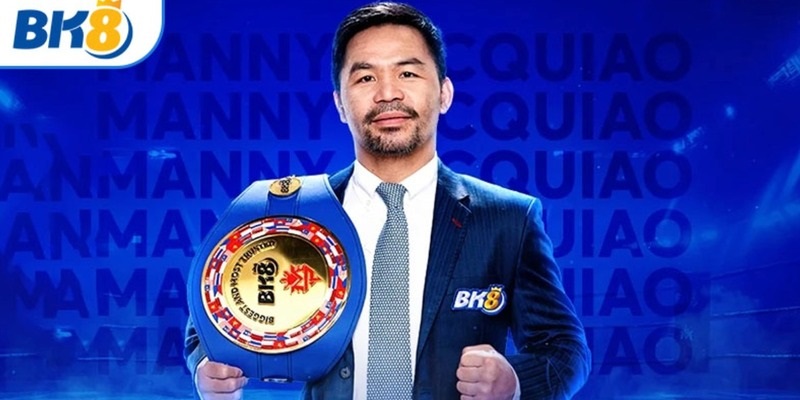 Manny Pacquiao là đại sứ thương hiệu của BK8 đập tan mọi tin đồn lừa đảo